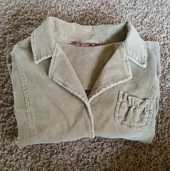 Woman's Corduroy/Jean Jacket - Picture 2 of 2